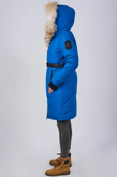 Пуховое пальто Regina (Женский; XL; royal blue)